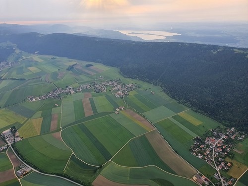 Lake Biel and St Peter's Island