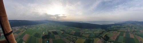 Another panorama with the 3 lakes