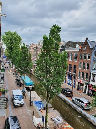 The bridge from our Airbnb