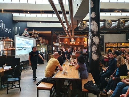 Dinner with the MX3D team