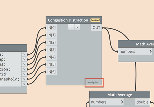 An IronPython node, pre-migration