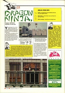Dragon Ninja review