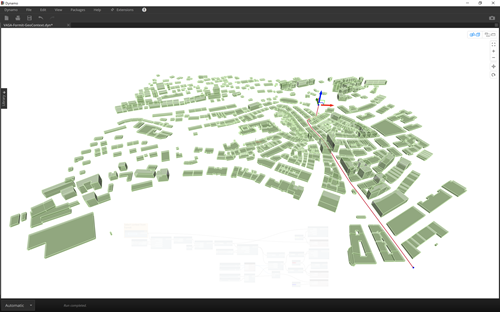Enabling direct manipulation of the destination point