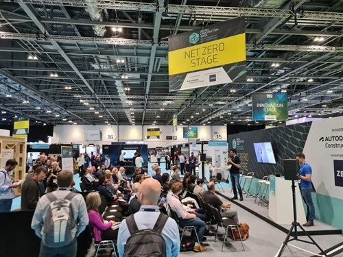 The bridge is in the background