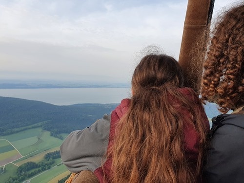 Looking across to Lake Neuchatel