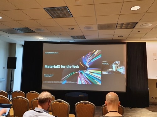 Sebastian presenting