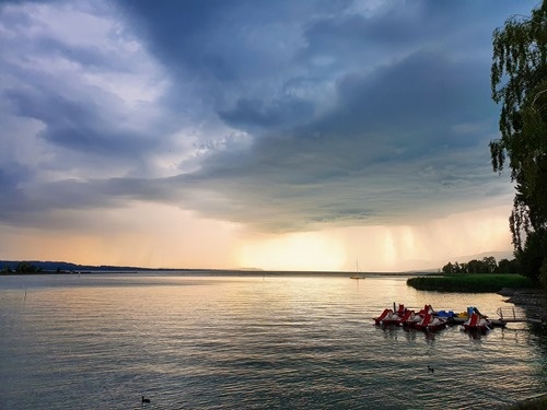 A summer storm approaching