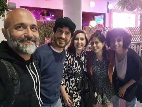 At the EvolveBIM party