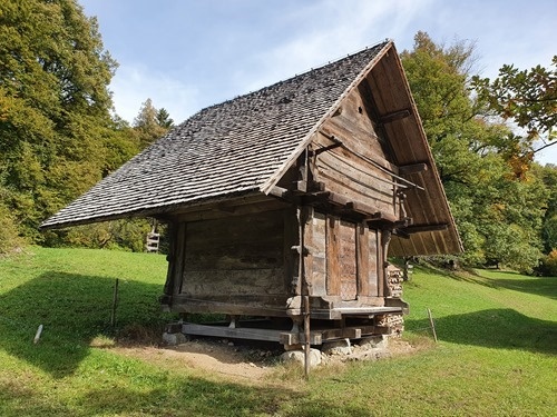 A hut