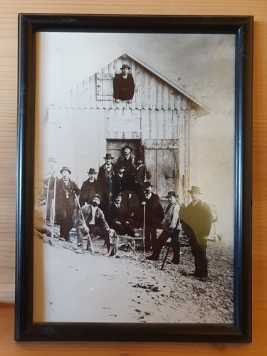 An old photo of our cabin