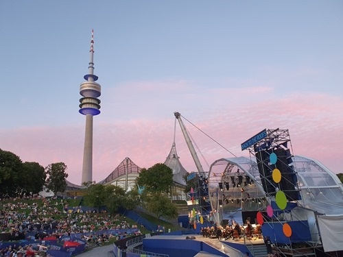 The concert in the Olympiapark