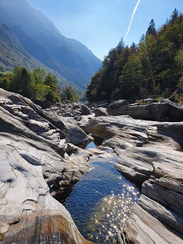 A view along the valley