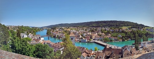 The view over Schaffhausen