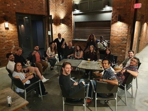 The Research gang, or most of them