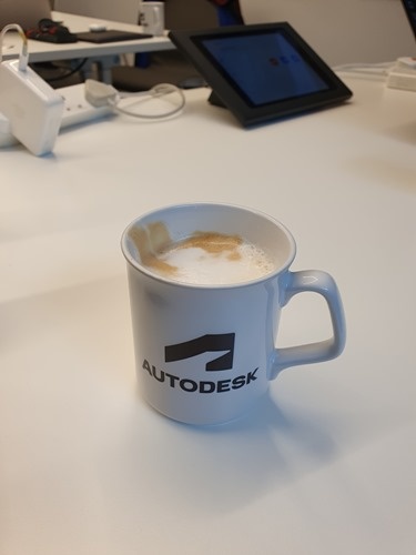 Branded capuccino