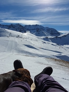 View from the cabana