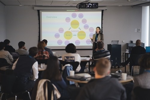 Jacqueline Rohrmann talking sustainability