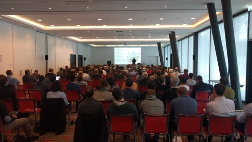 Cyrille Fauvel presenting in 2016