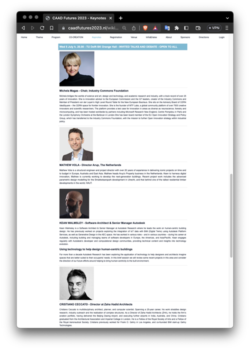 Invited talks on July 7