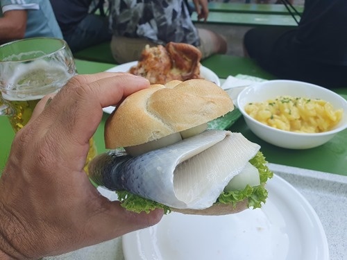 Bavarian fishburger