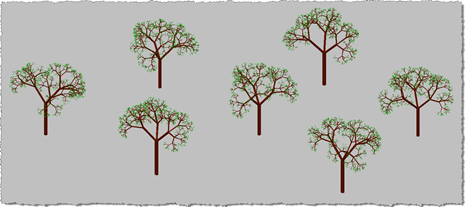 3D trees - 3D view
