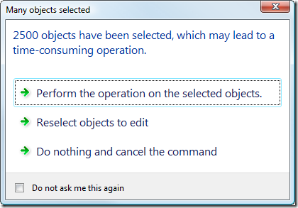 A real-world task dialog example