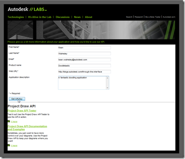 Getting a Project Draw API key