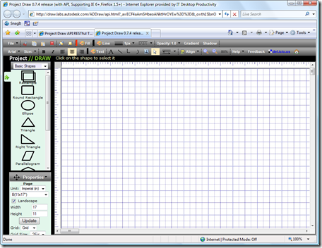 Project Draw - new session