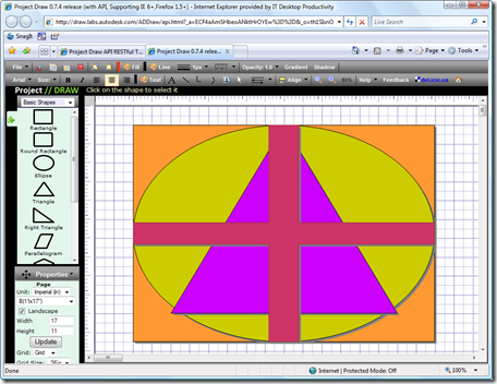 Project Draw - session with geometry