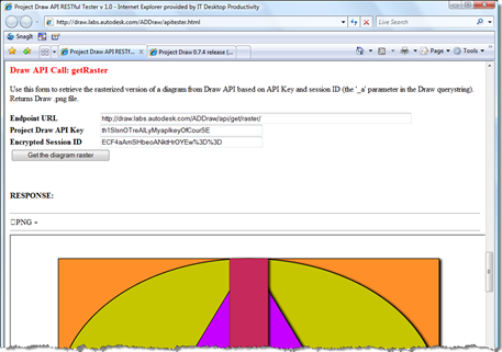 Project Draw API - getRaster