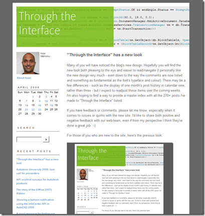 Through the Interface